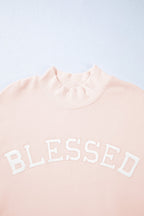 Blessed Embroidered Sweatshirt