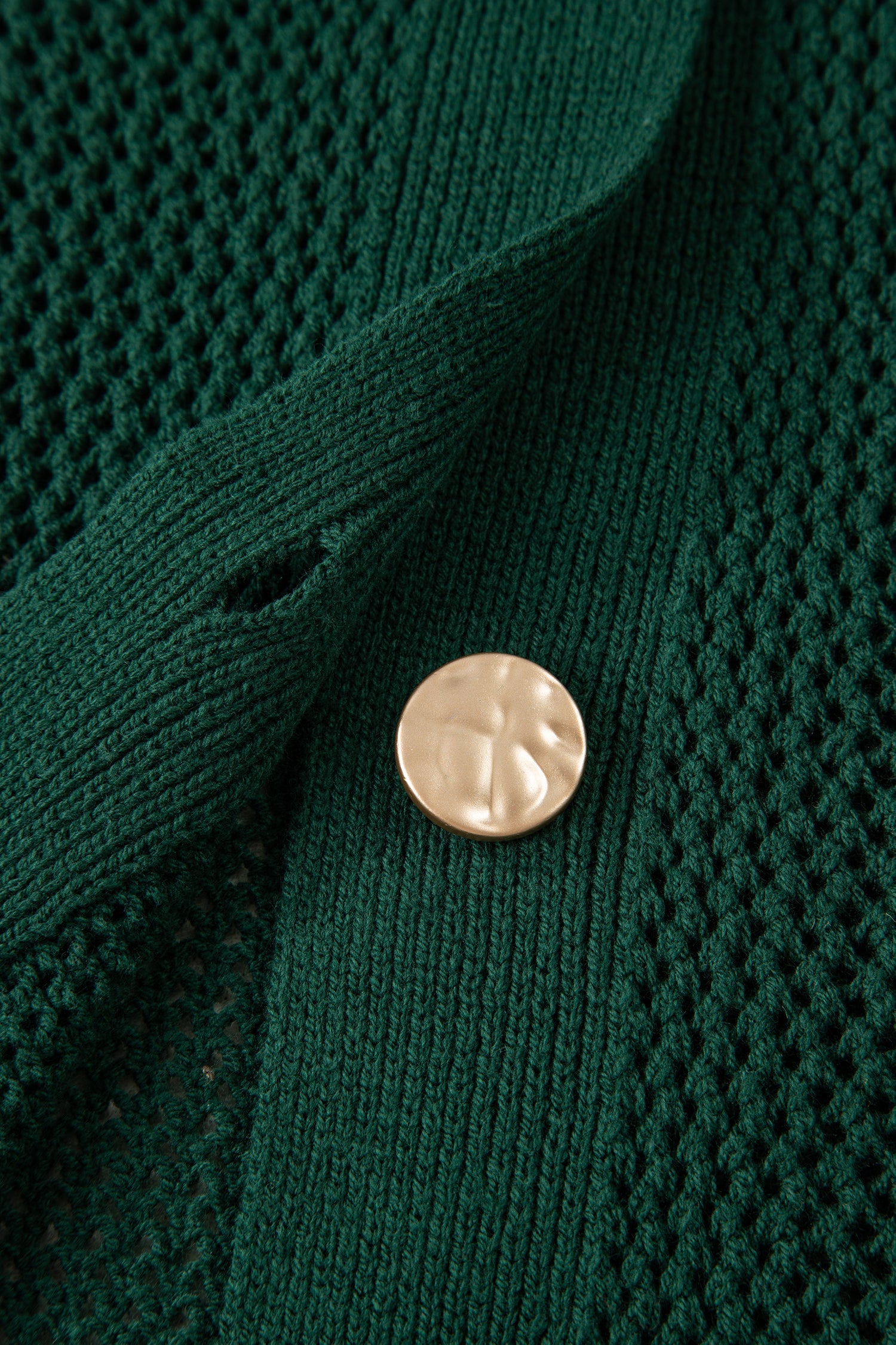 Green with Gold accent PLUS Cardigan