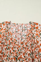 Floral Long Sleeve PLUS Dress