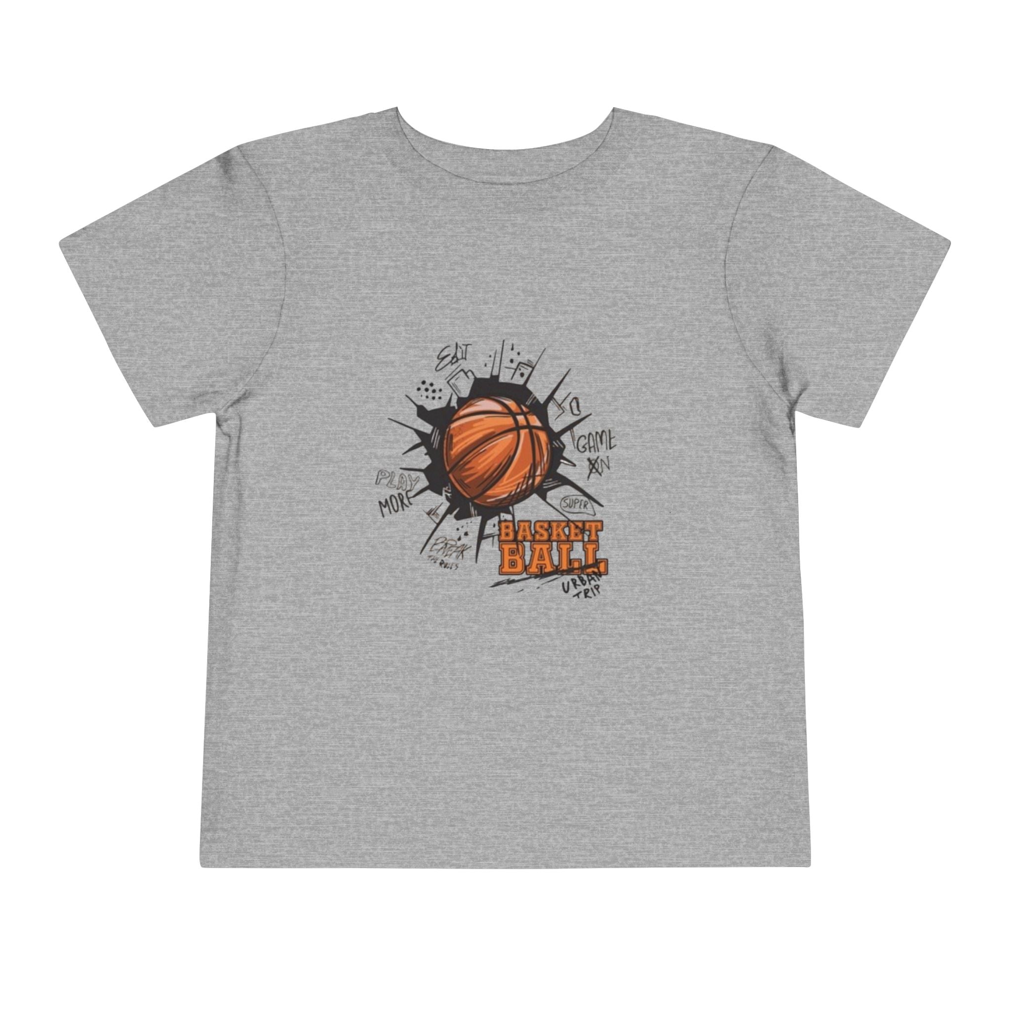 Toddler Basketball Tee - 'Future MVP' Graphic Kids Shirt