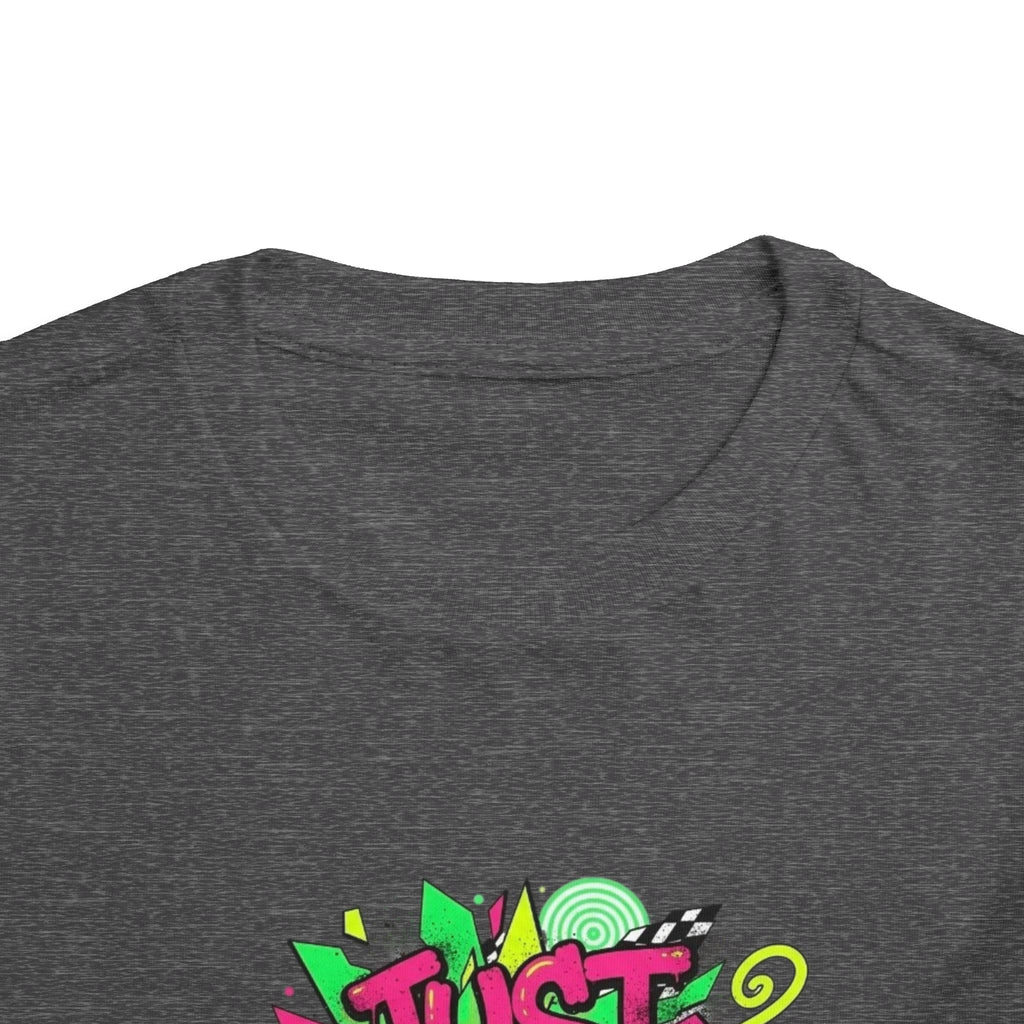 Toddler Tee - "Just Vibes!" Colorful Retro Graphic Kids T‑Shirt
