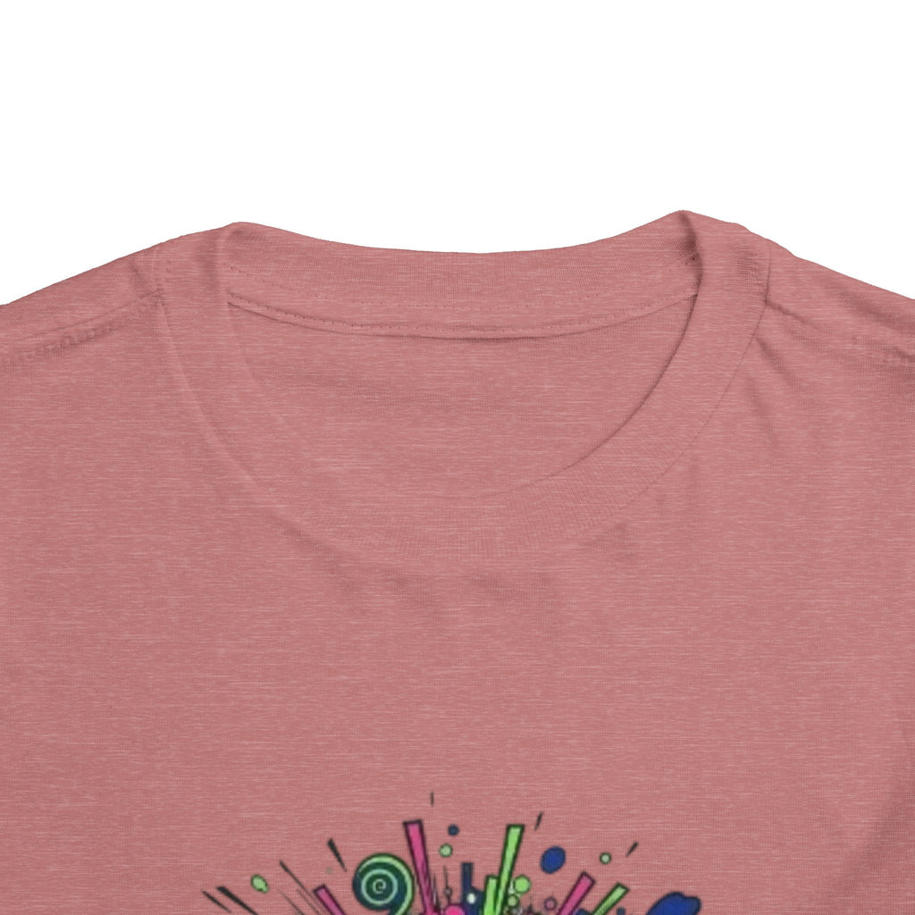Toddler Tee — 'Embrace Your Weird' Colorful Graffiti Kids Shirt