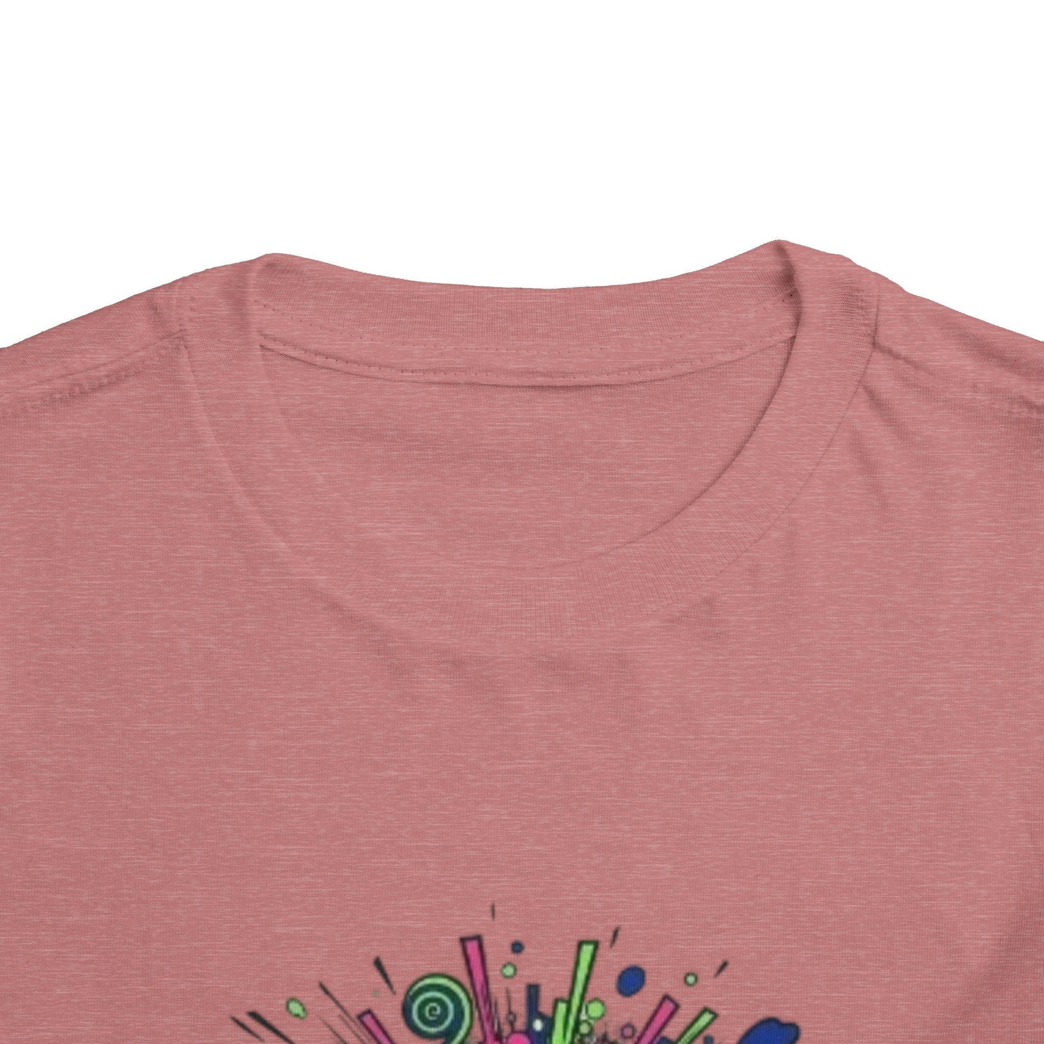 Toddler Tee — 'Embrace Your Weird' Colorful Graffiti Kids Shirt