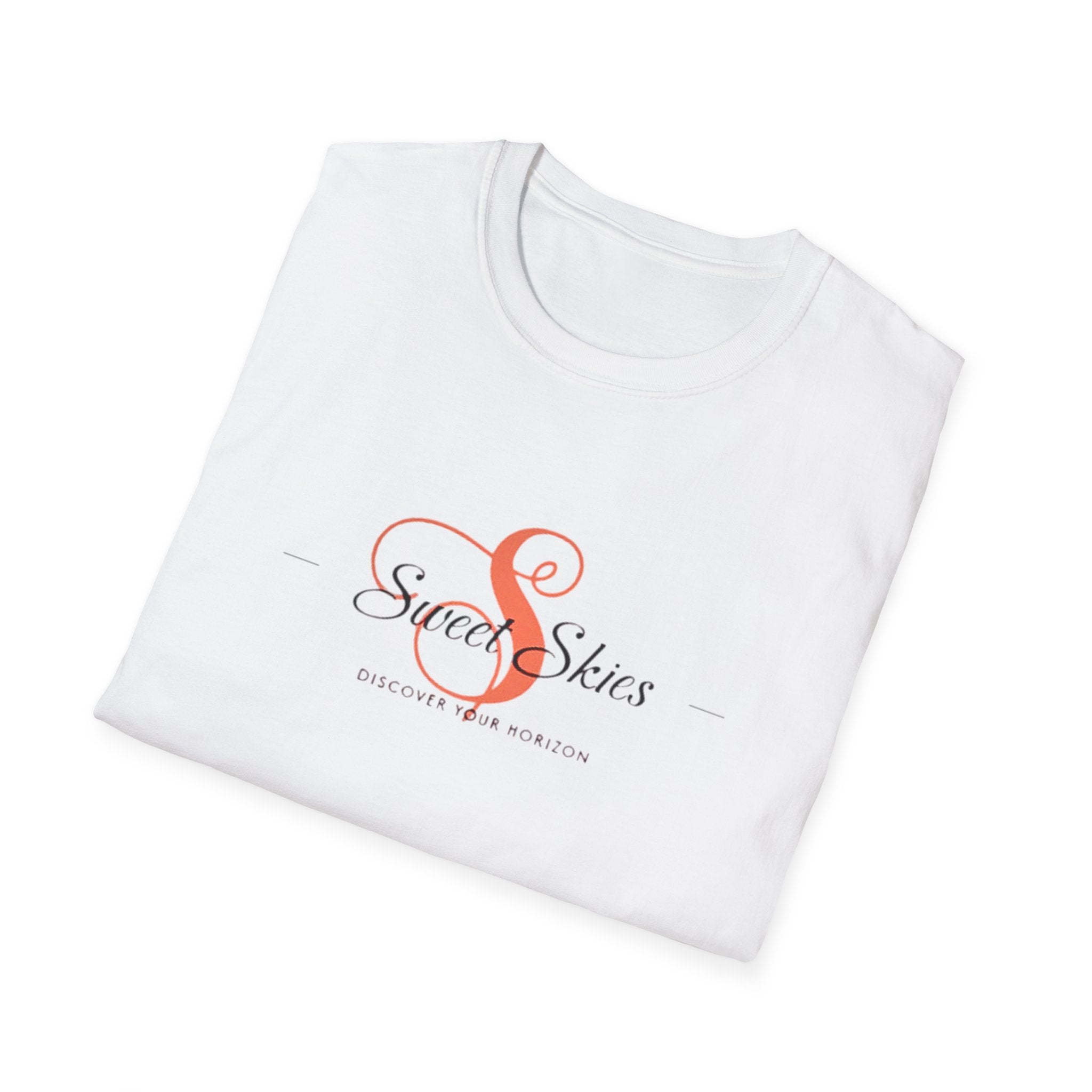 Sweet Skies Logo T-Shirt — Branded Crew Neck Tee