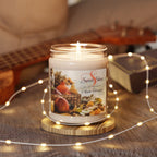 Apple Harvest Soy Candle — 9oz Scented Jar (Autumn, Cozy Home)