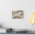 Abstract Neutral Marble Canvas Wall Art — Matte Stretched 1.25"