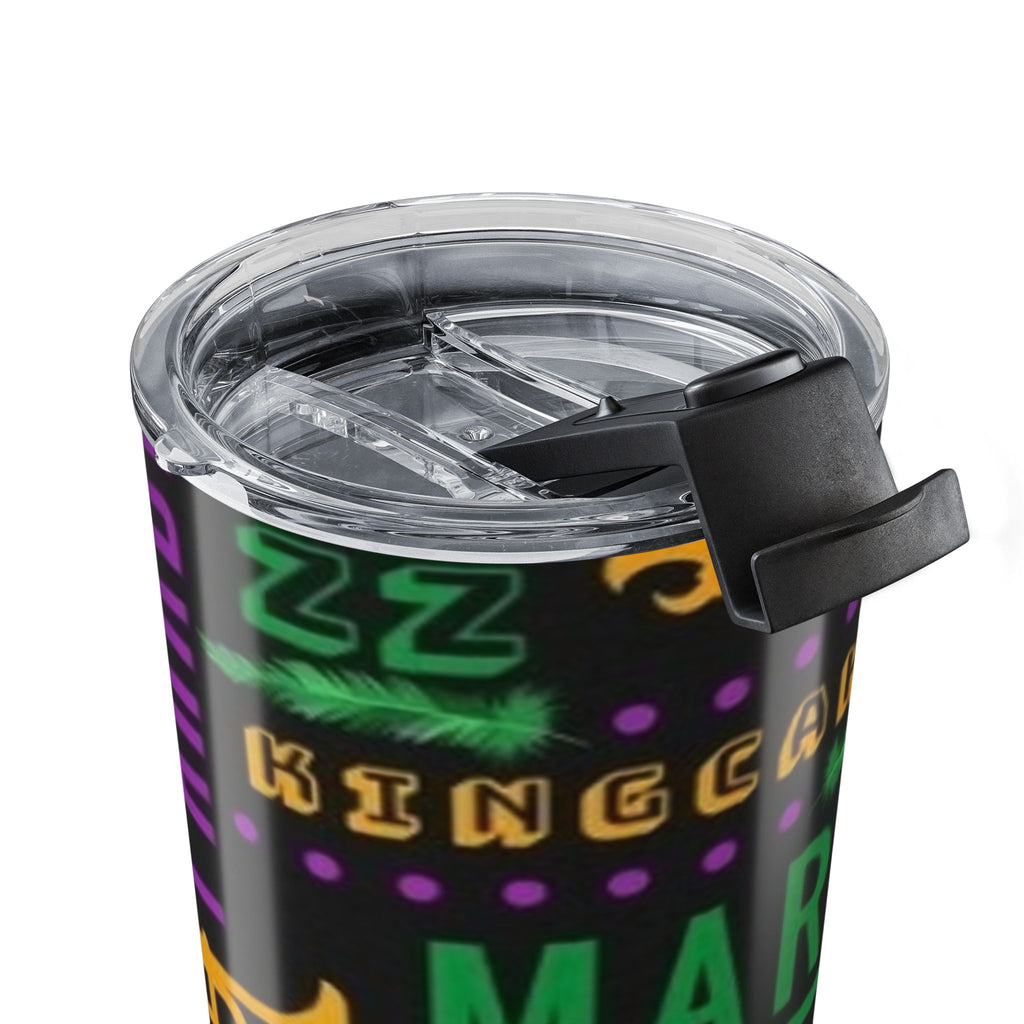 Mardi Gras 20oz Tumbler – New Orleans French Quarter Party Drinkware