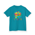 Kids T-Shirt — "I Have No Idea What This Is" Colorful Retro Toy Graphic