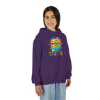Youth Hoodie — Colorful Retro Cassette 'I Have No Idea What This Is' Graphic