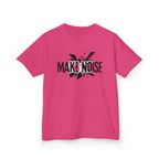 Kids Tee — "Make Noise" Graphic Shirt for Loud, Confident Kids