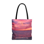 Sunset Beach Tote Bag – "Sweet Skies" Scenic All-Over Print