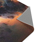 Cosmic Nebula Area Rug — Galactic Cloudscape Floor Accent