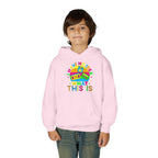 Youth Hoodie — Colorful Retro Cassette 'I Have No Idea What This Is' Graphic
