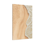 Coastal Beach Canvas Print – Sandy Shoreline Wall Art