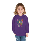 Toddler Hoodie — "God Is Good All The Time" Cute Faith Pullover