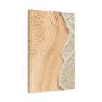 Coastal Beach Canvas Print – Sandy Shoreline Wall Art
