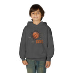 Youth Basketball Hoodie – "Basket Ball" Graphic Pullover for Kids