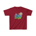 Kids Tee — "Stay Wild" Graffiti Daisy Graphic