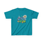 Kids Tee — "Stay Wild" Graffiti Daisy Graphic