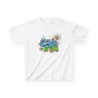Kids Tee — "Stay Wild" Graffiti Daisy Graphic