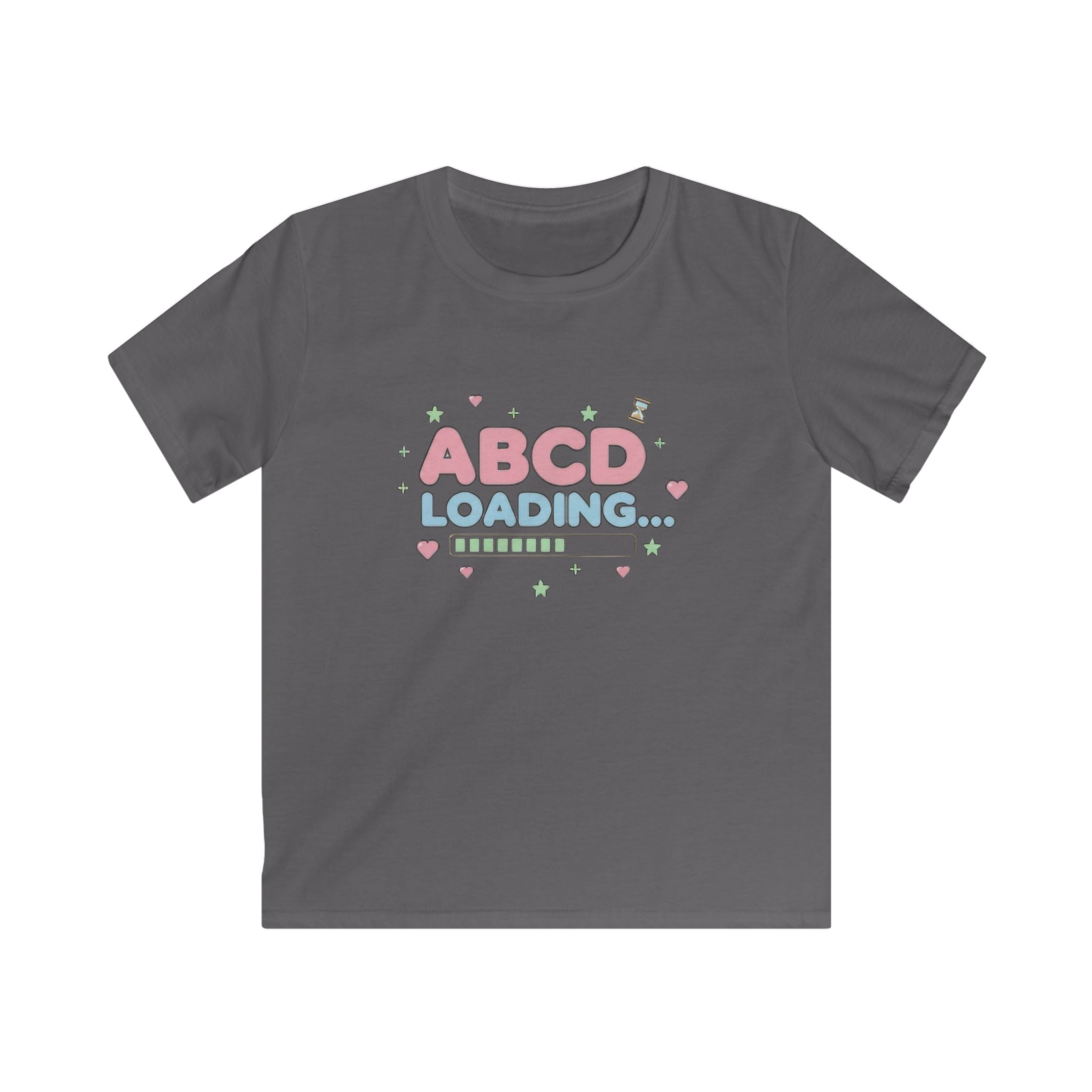 Kids Tee — "ABCD Loading" Cute Alphabet Learning Shirt for Toddlers & Preschoolers
