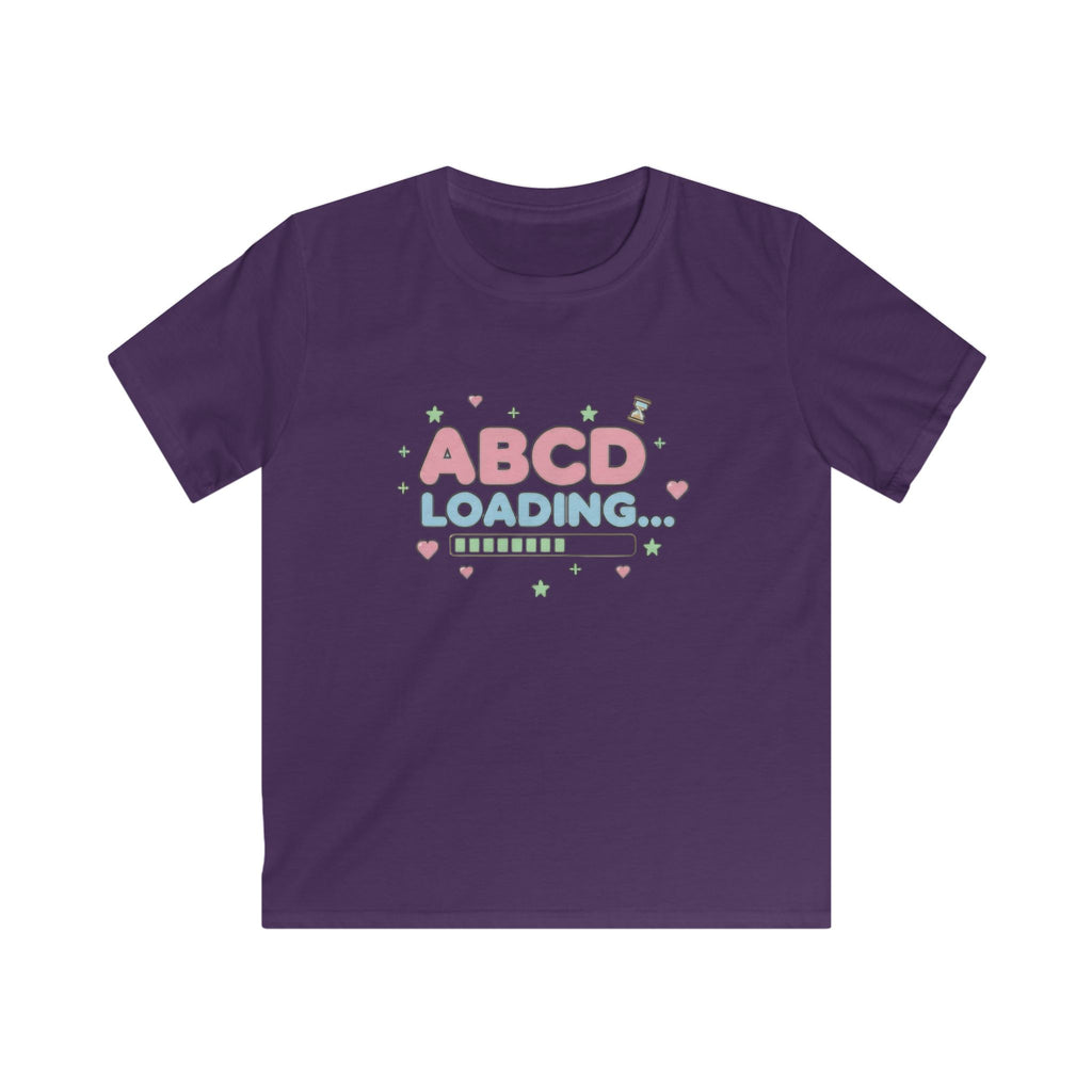 Kids Tee — "ABCD Loading" Cute Alphabet Learning Shirt for Toddlers & Preschoolers