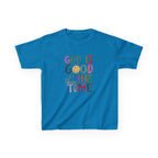 Kids Tee — "God Is Good All The Time" Colorful Faith Graphic