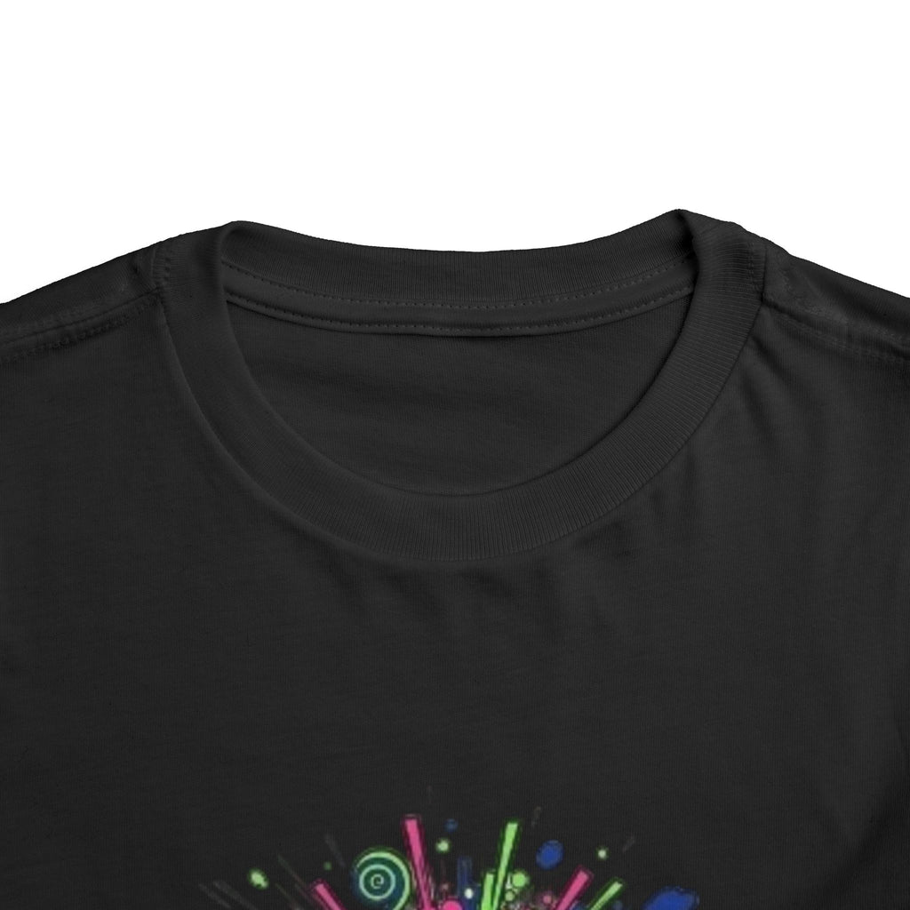 Toddler Tee — 'Embrace Your Weird' Colorful Graffiti Kids Shirt