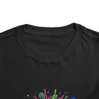 Toddler Tee — 'Embrace Your Weird' Colorful Graffiti Kids Shirt
