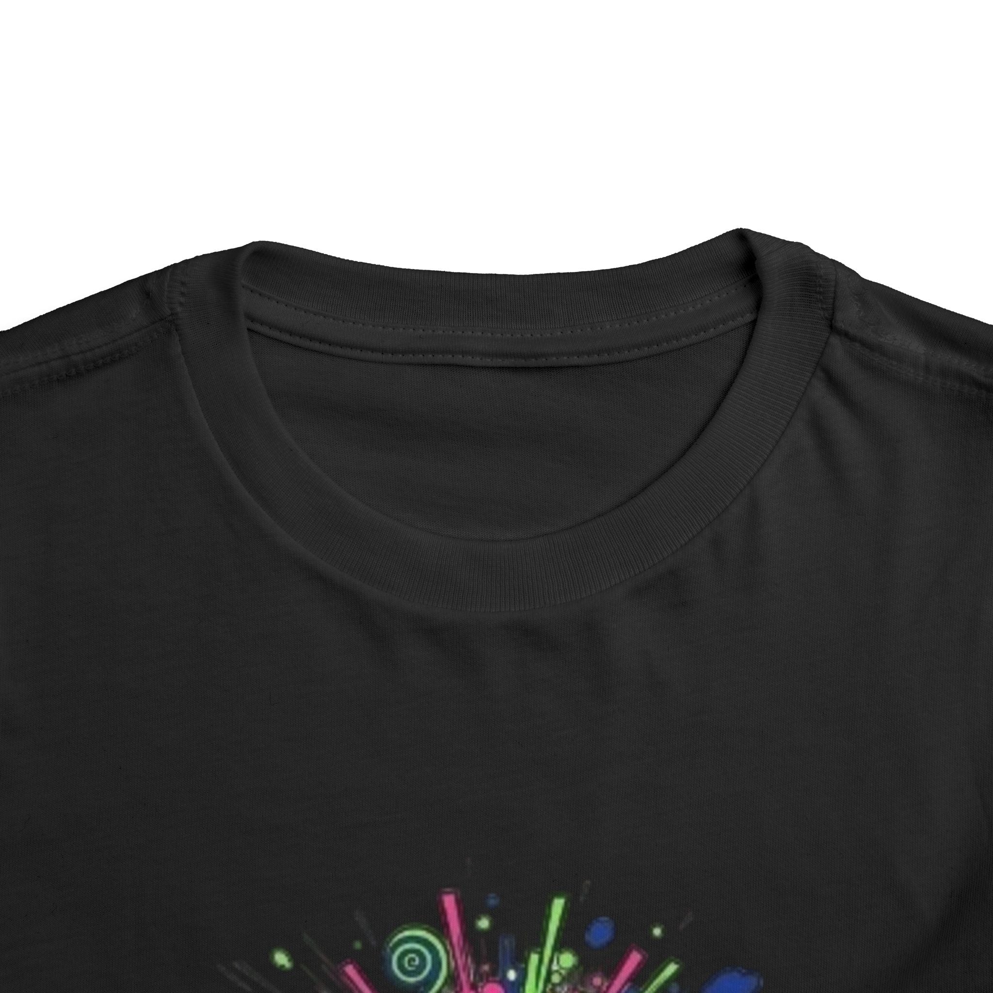 Toddler Tee — 'Embrace Your Weird' Colorful Graffiti Kids Shirt
