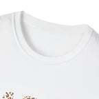 Mom Leopard Heartbeat T-Shirt — Cute Mama Graphic Tee
