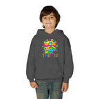 Youth Hoodie — Colorful Retro Cassette 'I Have No Idea What This Is' Graphic