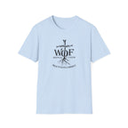 Faith T-Shirt - "WOF Woman of Faith Rooted in Christ" Christian Tee