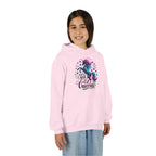 Youth Unicorn Hoodie - "Just a Girl Who Loves Unicorns" Cute Magical Kids Sweatshirt