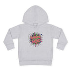 Toddler Hoodie — 'Dance Like a Weird' Colorful Graffiti Pullover