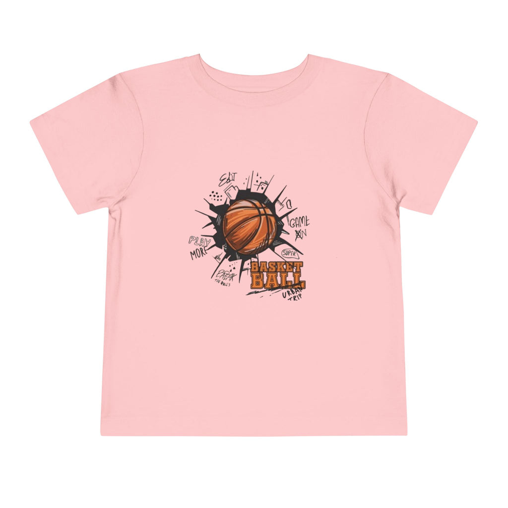 Toddler Basketball Tee - 'Future MVP' Graphic Kids Shirt