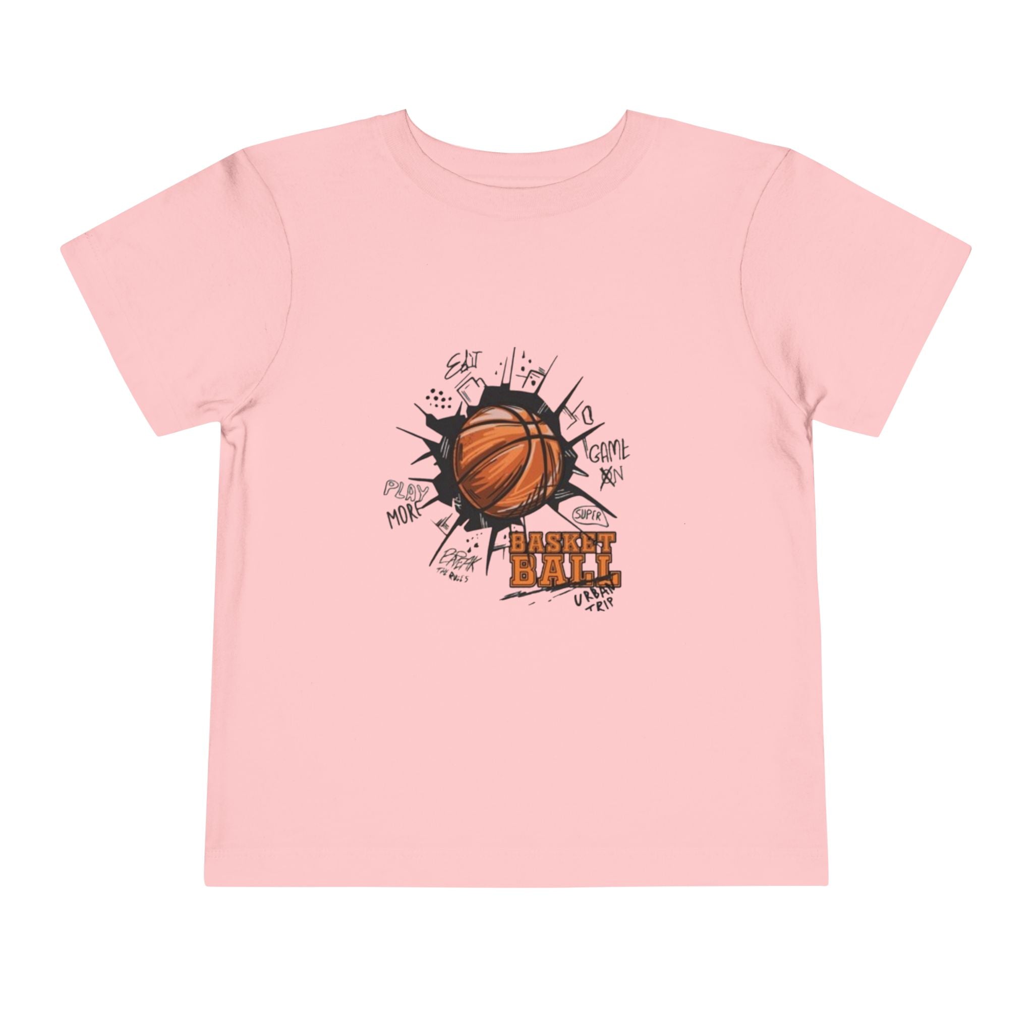 Toddler Basketball Tee - 'Future MVP' Graphic Kids Shirt