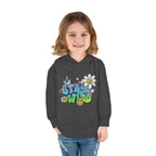 Toddler Hoodie — 'Stay Wild' Graffiti Daisy Pullover