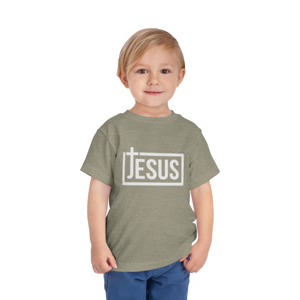 Toddler Tee - Jesus Box Logo Kids' Christian T-Shirt