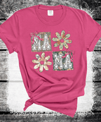 Mama Floral Flowers T-Shirt