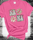 Mama Floral Flowers T-Shirt