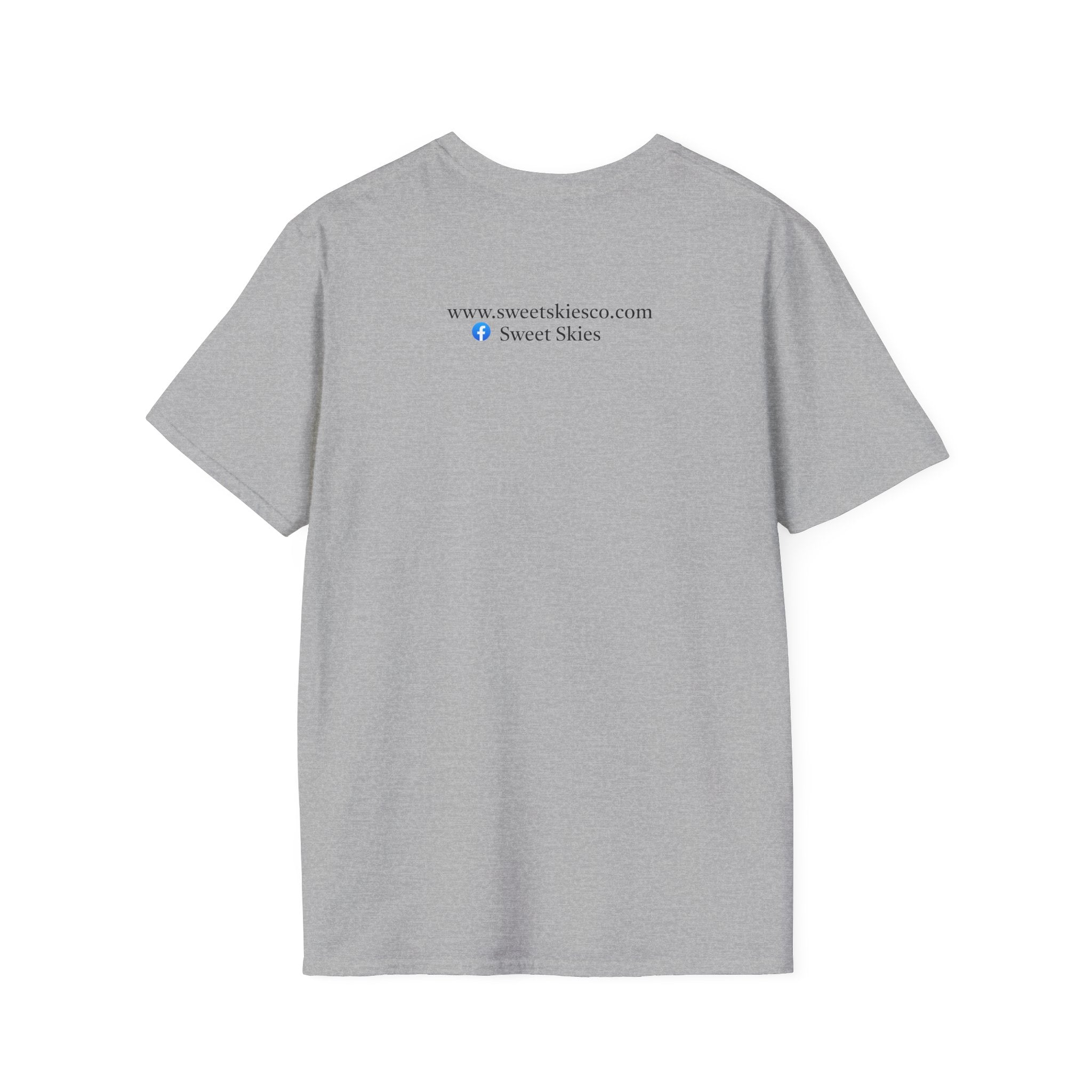 Sweet Skies Logo T‑Shirt — Minimal Branded Graphic Tee
