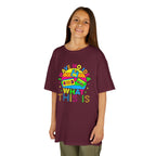 Kids T-Shirt — "I Have No Idea What This Is" Colorful Retro Toy Graphic