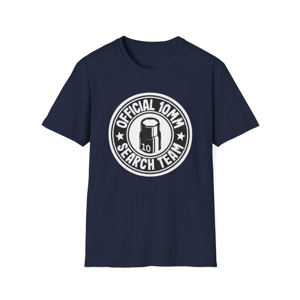 10mm Search Team T-Shirt – 'Official 10MM' Logo Tee