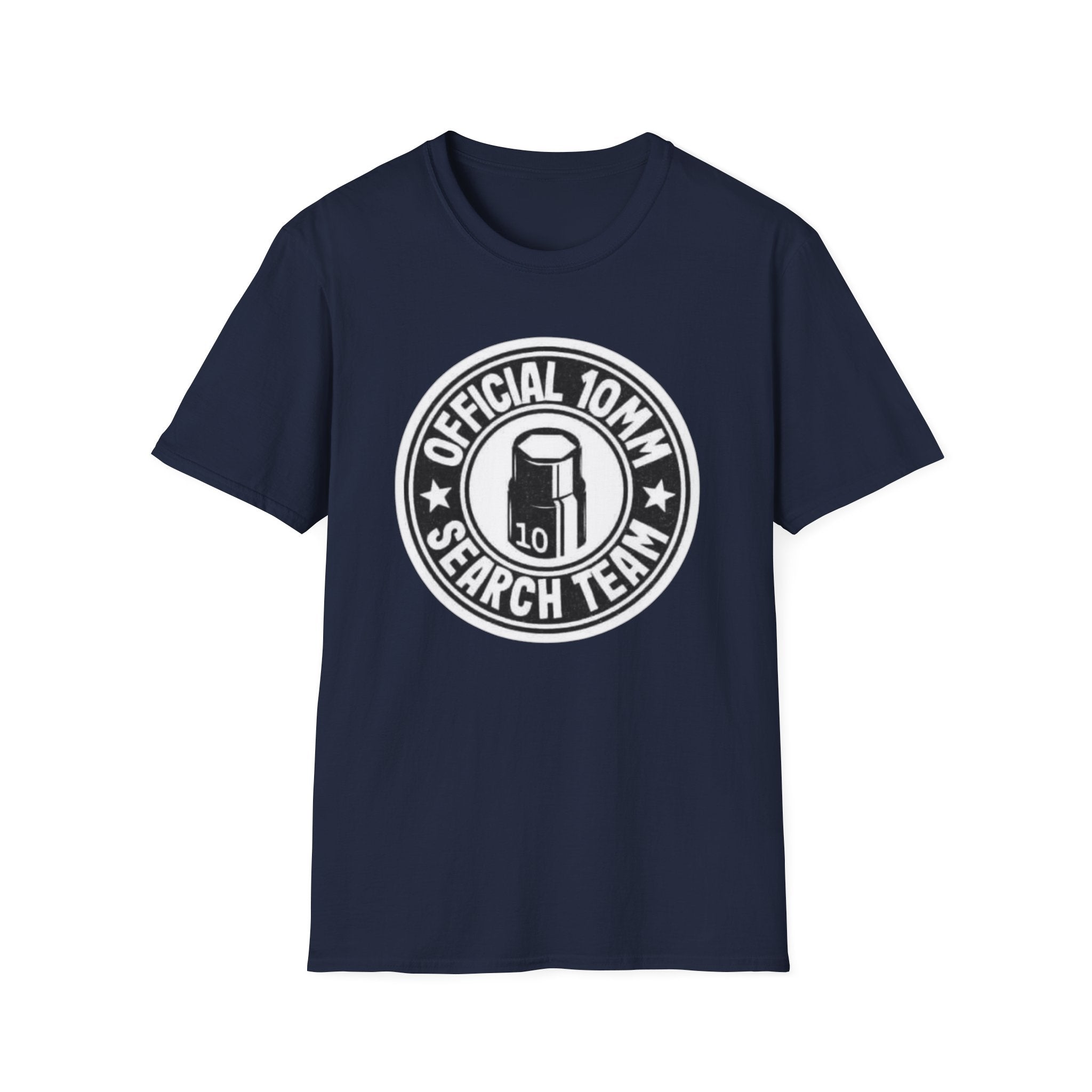 10mm Search Team T-Shirt – 'Official 10MM' Logo Tee