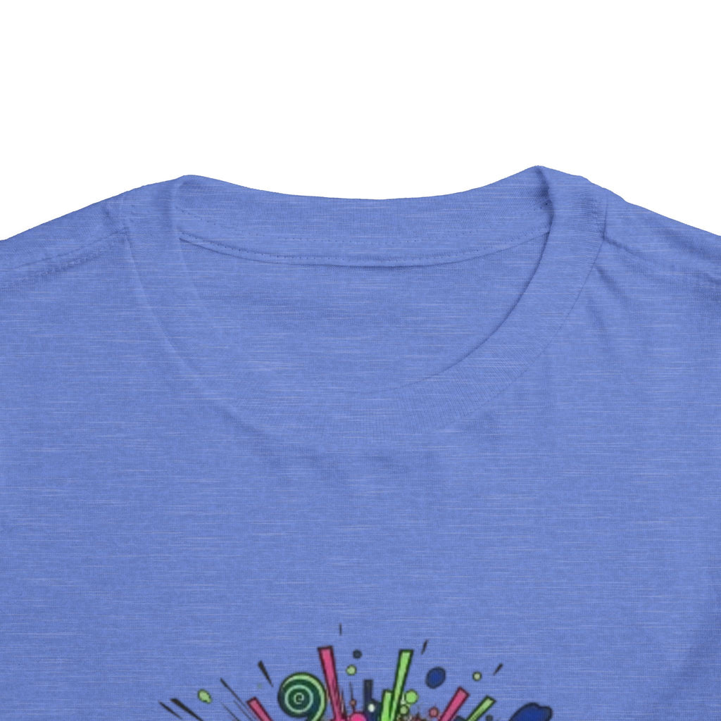 Toddler Tee — 'Embrace Your Weird' Colorful Graffiti Kids Shirt