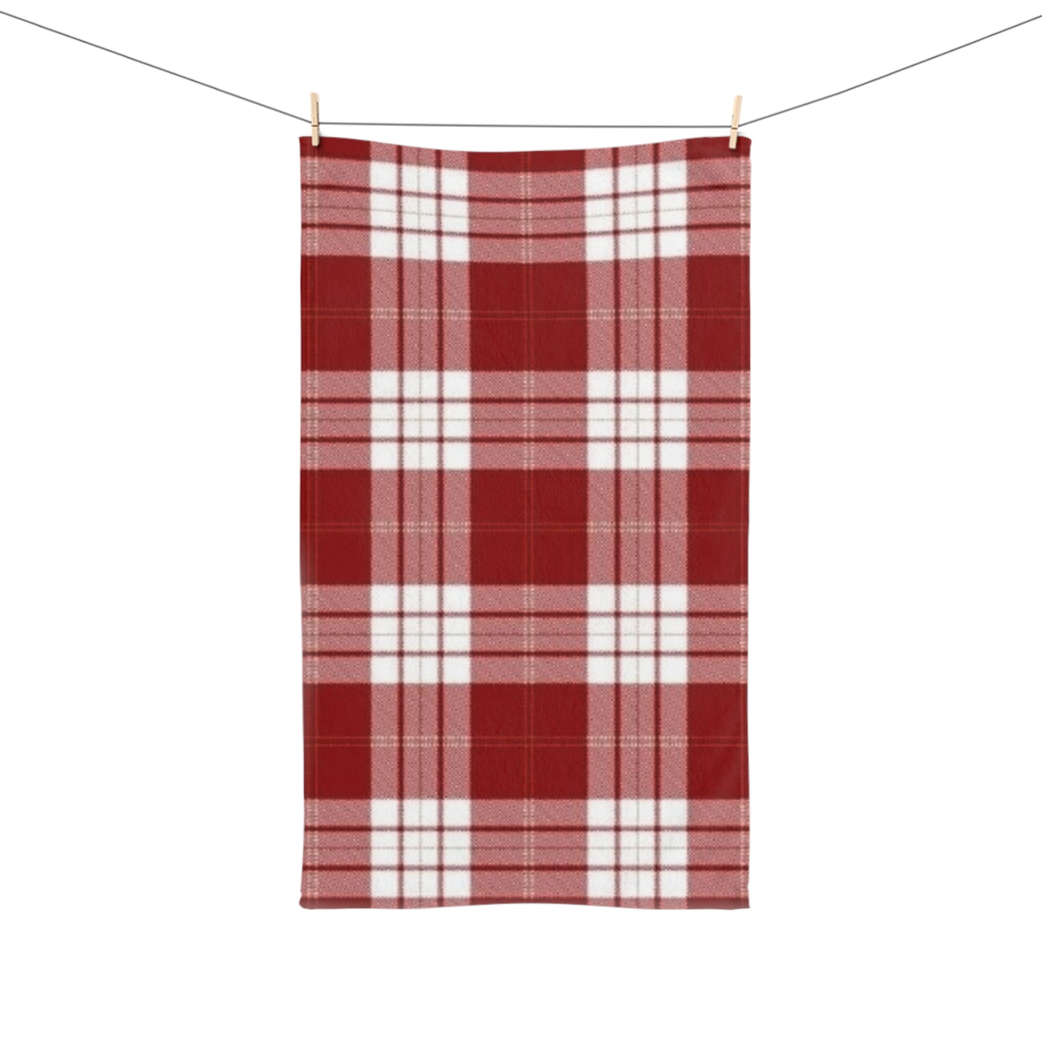 Red Buffalo Plaid Hand Towel