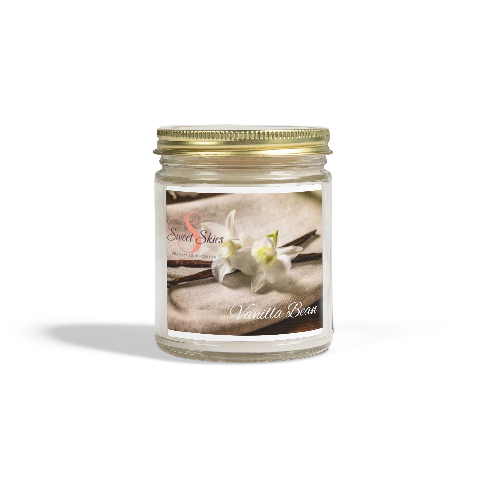 Vanilla Bean Coconut Apricot Wax Candle (9oz)