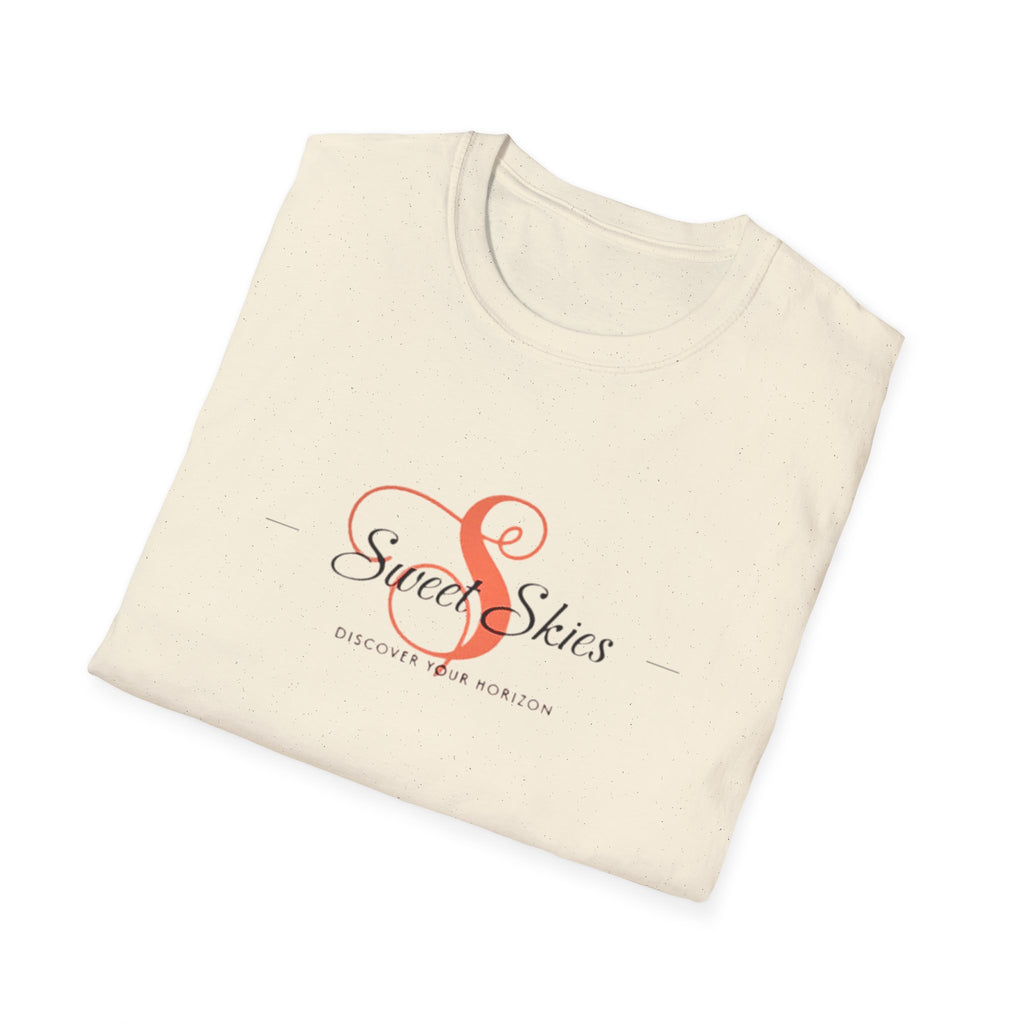 Sweet Skies Logo T-Shirt — Branded Crew Neck Tee