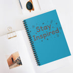 Stay Inspired Spiral Notebook — Ruled Journal for Students & Creatives